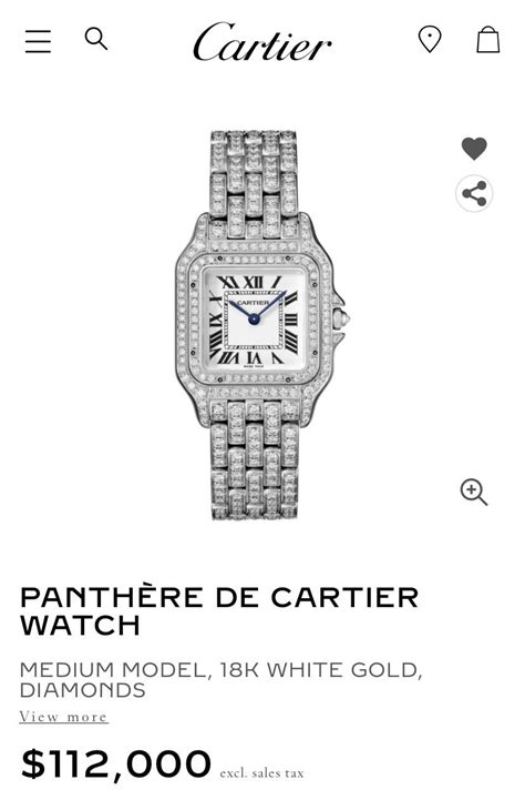 cartier watch diamond|diamond cartier watch juliette porter.